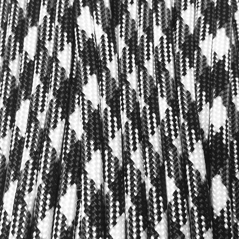 EXTAC AUSTRALIA Paracord 100ft Black & White Camo