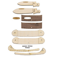 Case Cutlery Wooden Canoe Knife Kit