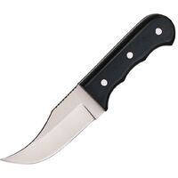 Rite Edge Pack Buddy Short Skinner Hunting Knife w/ Nylon Belt Sheath | Full Tang Stainless Blade CN211187