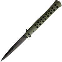 Cold Steel Ti-Lite Zytel 6inch Folding Knife OD/ Black | AUS 8A Stainless Steel, CS26SXPODBK