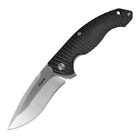 Ruike P852 Linerlock Folding Knife | 3.5" Blade, Satin Finish, G10 Handle, RKEP852B
