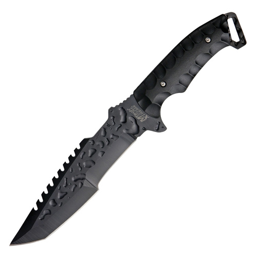 MTech Primeval Tactical Fighter Knife | 12" Overall, Sawback, MTX8062BK