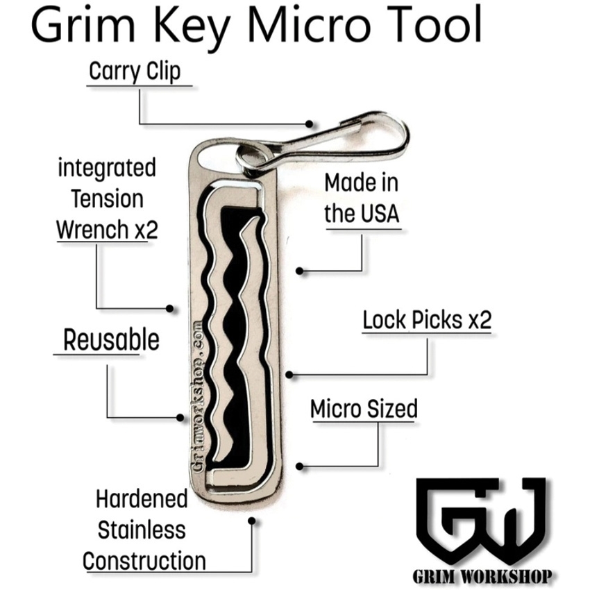 Extac Australia- Grim Workshop Grim Key Micro Tool GRIMT004