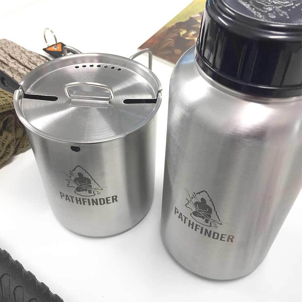 Pathfinder Bottle and Nesting Cup Set - Carry More w/ 64oz