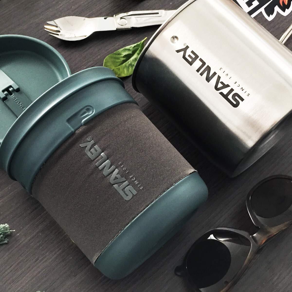 Stanley Mountain Compact Cook Set 24oz w/ Folding Spork Camping