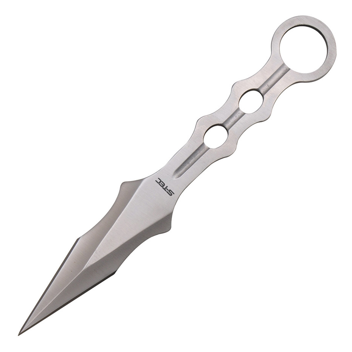 S Tec Tactical Throwing Knife 9 Overall Double Edged Satin Finish Stts0sl S Tec Tactical Throwing Knife 9 Overall Double Edged Satin Finish Stts0sl