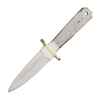 Knife Making Blank Boot Knife | 8 5/8" Overall, Dagger Blade, BL078
