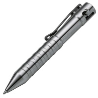 Boker .50 Cal Tactical Pen | Titanium, Pocket Clip, Satin-Finished, BOP09BO073