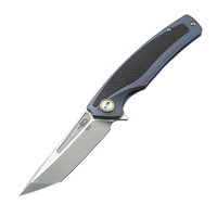 Bestech Predator Folding Knife | CPM S35VN Steel, Titanium Handle & Pocket Clip, BT1706A