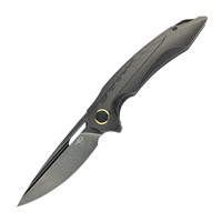 Bestech Ornetta Folding Knife | Bohler M390 Steel, Titanium Handle, BT1811A