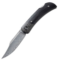 Civivi Rustic Gent Lockback Folding Knife (Black)