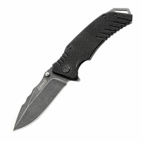 Coleman Asphalt Folding Knife | Linerlock, Stonewash Finish, CMN1003