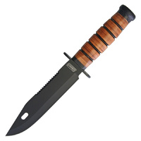 Coleman Keeper Combat Knife | 12" Overall, Sawback, Clip Point, CMN265001