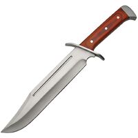 Rite Edge Power Bowie Full Tang Hunting Knife w/ Nylon Belt Sheath CN211397