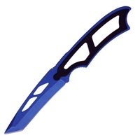 Wave Blue Neck Knife