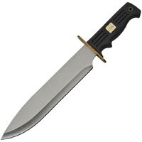 Rite Edge Big Bad Bowie Full Tang Outdoor Hunting Knife w/ Nylon Belt Sheath CN211492