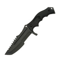 Rite Edge Mini Xtreme Tactical Fighter Black Knife | 8.5" Overall, 440 Stainless Steel, CN211548BK