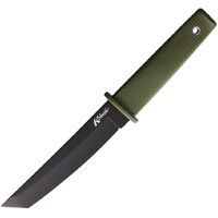 Cold Steel Kobun Tactical Knife Olive Drab Handle | AUS 8A Stainless Steel, 5.5" Blade, CS17TODBK