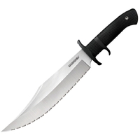 Cold Steel Marauder Bowie Knife Fully Serrated Blade CS39LSWBS