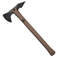 Cold Steel Trench Hawk Axe | 19" Overall, Coyote Brown Handle, 1055 Carbon Steel, CS90PTHFZ