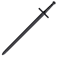 Cold Steel Hand and a Half Training Sword 44" | Polypropylene, Self Defense Training Tool, CS92BKHNHZ