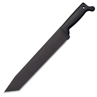Cold Steel Tactical Tanto 18.6" Machete with Sheath | 1055 Carbon Steel, Anti-Rust Matte Finish, CS97BTMZ