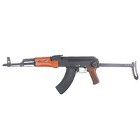 Double Bell 010A AKMS AEG Metal Gel Blaster w/ Real Wood Handguard