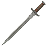 Needle Tooth Wired Sword | Damascus