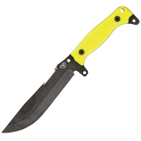 Double Star Pathseeker Fixed Blade Full Tang Survival Knife- Fluorescent Green Handle