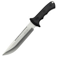 Elk Ridge Evoloution Fixed Blade Hunting Knife | 12.5" Overall, 8cr13mov Steel, EREFIX003BK