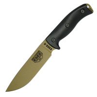 ESEE 6 Fixed Blade Knife (Dark Earth Blade / Black Handle)