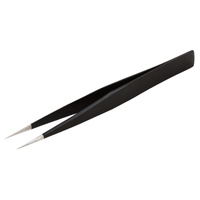 Extac ESD Safe Stainless Steel Straight Tweezers - 125mm