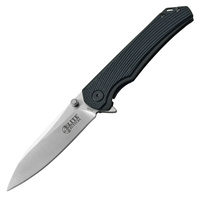 Elite Tactical Plan B Linerlock Folding Knife - Black