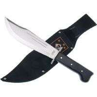 Frost Cutlery Carson Raider Combat Bowie Knife w/ Nylon Belt Sheath F18418