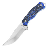 Frost Cutlery Delrin Skinning Knife (Blue)