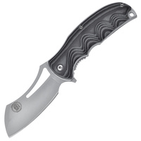 Frost Cutlery River Linerlock Folding Knife | Micarta, Black