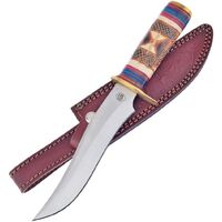 Frost Cutlery Sky Dancer Bowie w/ Brown Leather Belt Sheath FCW653BRB