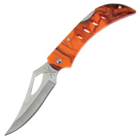 Frost Cutlery Tactical Ember Lockback Folding Knife | Orange Camo