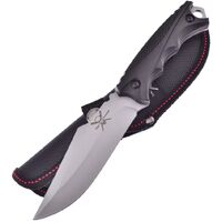 Frost Cutlery Bounty Hunter Tactical Fixed Blade Knife | Full Tang w/ Nylon Sheath FTX01BLK