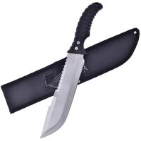 Frost Cutlery Tac Xtreme Pathfinder Bowie Knife w/ Nylon Belt Sheath FTX34BK