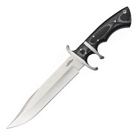 Hibben Assault Knife | 12.8" Overall, 7Cr17 Stainless, Full Tang, Clip Point, GH5025