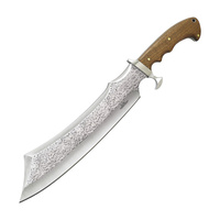 Hibben Master Bushcraft Knife | 17" Overall, Full Tang, Walnut Handle, GH5053