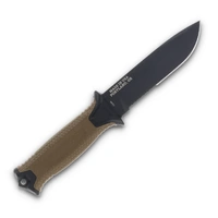 Gerber StrongArm Serrated Fixed Blade Knife Coyote Brown