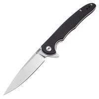 CJRB Briar Linerlock D2 Folding Knife - Black