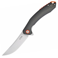 CJRB Gobi Linerlock D2 Folding Knife - Black