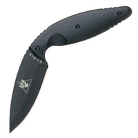 KA-BAR TDI Straight Edge Law Enforcement Knife | 5" Overall, AUS 8A Stainless Steel, KA1482