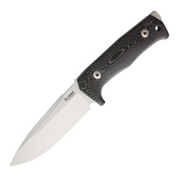 Lion Steel T5 Fixed Blade Hunting & Survival Knife | 9.9" Overall, Niolox Satin Finish Steel, LSTT5MI