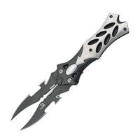 Master Cutlery Double Turbo Tactical Linerlock Folding Pocket Knife