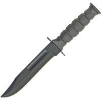 Mini Combat Survival Bowie w/ Black Nylon Belt Sheath M3635