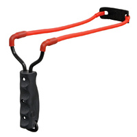 Marksman Laserhawk Slingshot | Tempered Steel, Hyper-Velocity Bands, MA3030